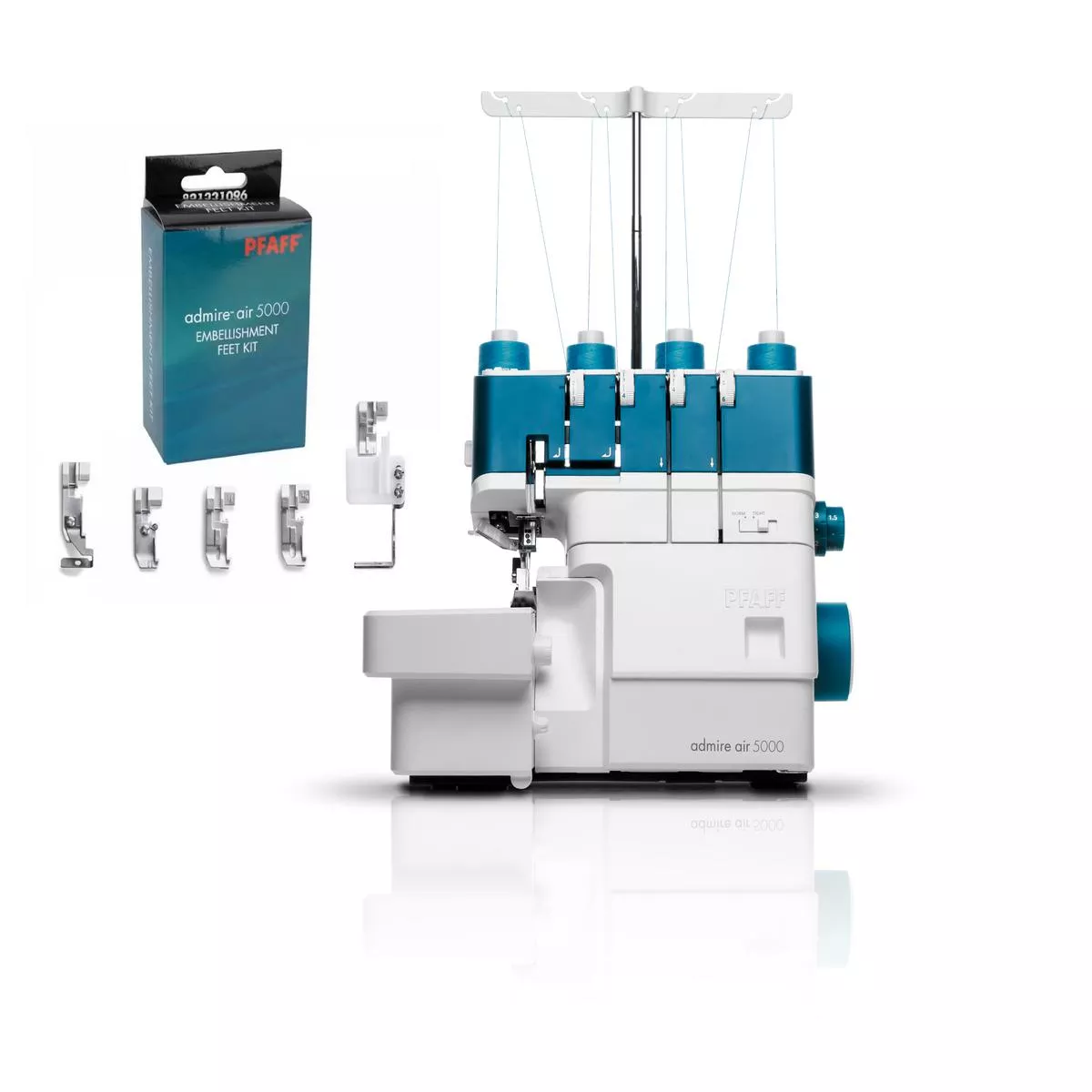pfaff-admire-air-5000-air-threader-overlock-serger-machine PFAFF admire air 5000 Air Threader OverLock Serger Machine