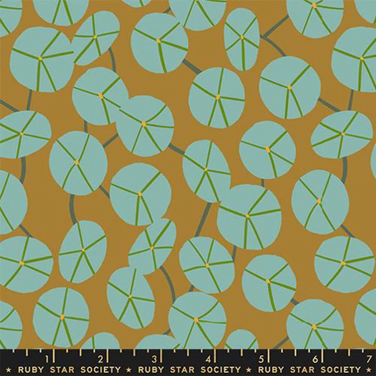 Pilea in Suede — Calathea — Ruby Star Society Moda Fabrics