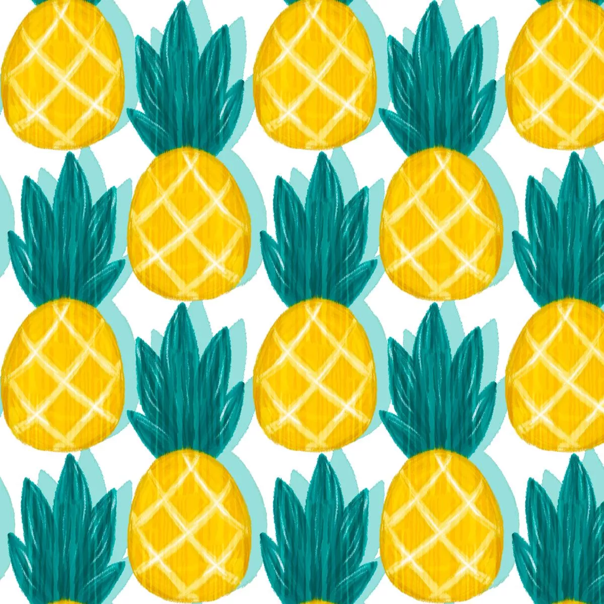 pineapple-parade-tropical-fruit-fabric Pineapple Parade – Tropical Fruit Fabric