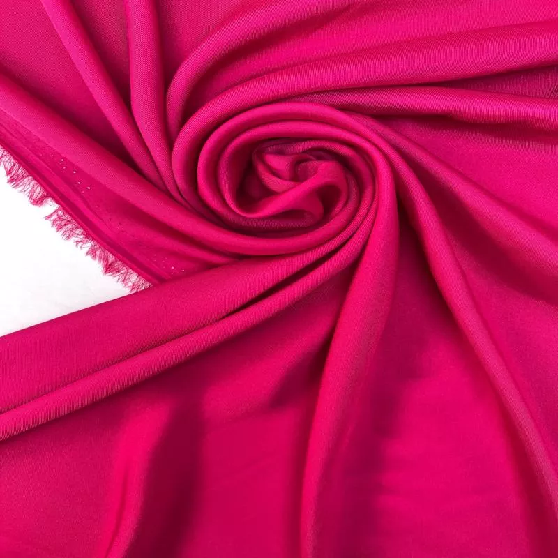 Pink Polyester Sateen