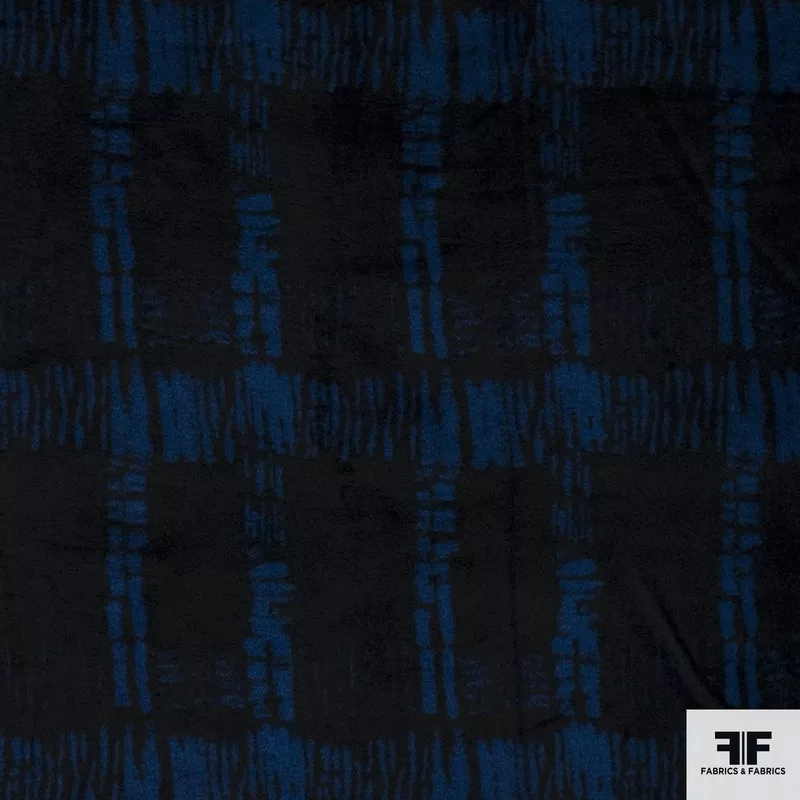 plaid-wool-coating-blue-black Plaid Wool Coating – Blue/Black