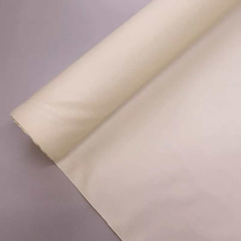 Plain Cotton Poplin – Cream