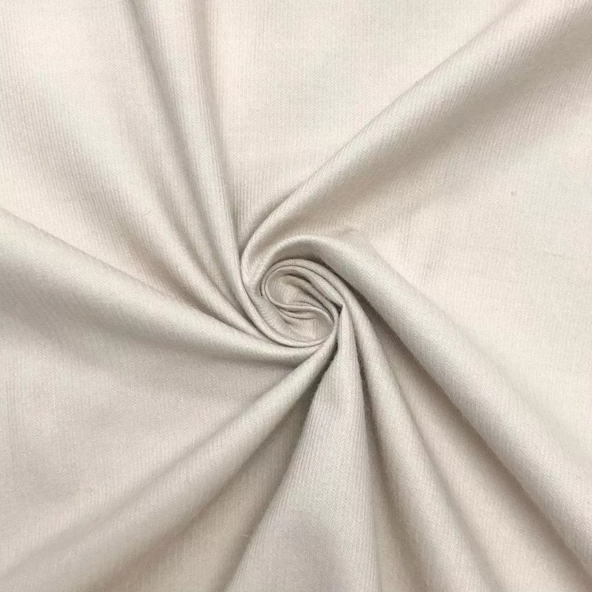 Plain Light Beige Needlecord Fabric #2