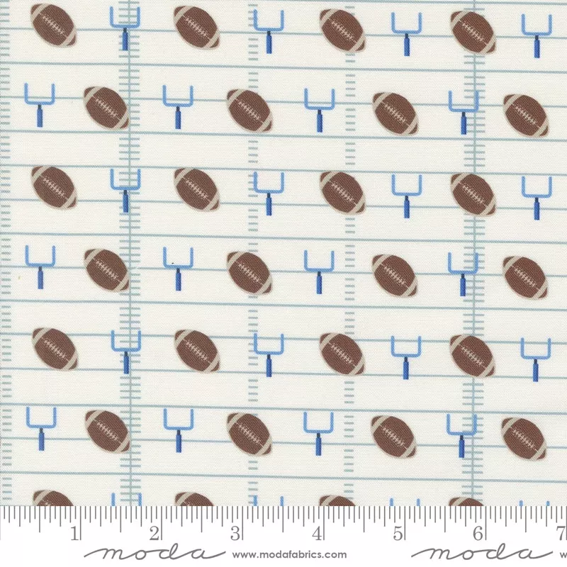 play-ball-chalk-gridiron-yardage-by-moda-fabrics Play Ball Chalk Gridiron Yardage by Moda Fabrics