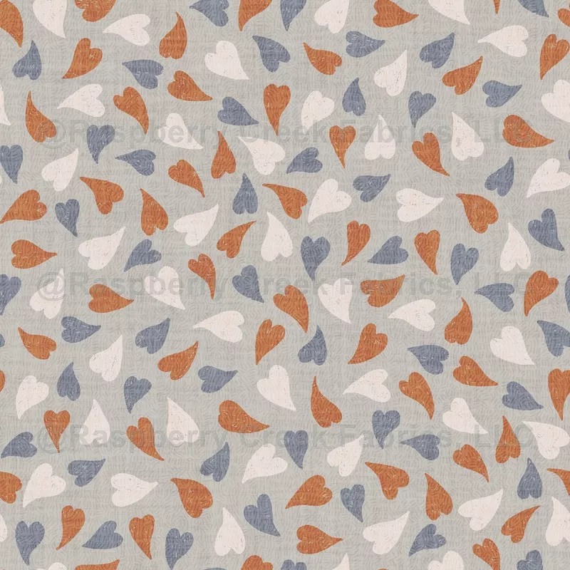 Playful Chalk artHearts Ditsy – Light Grey