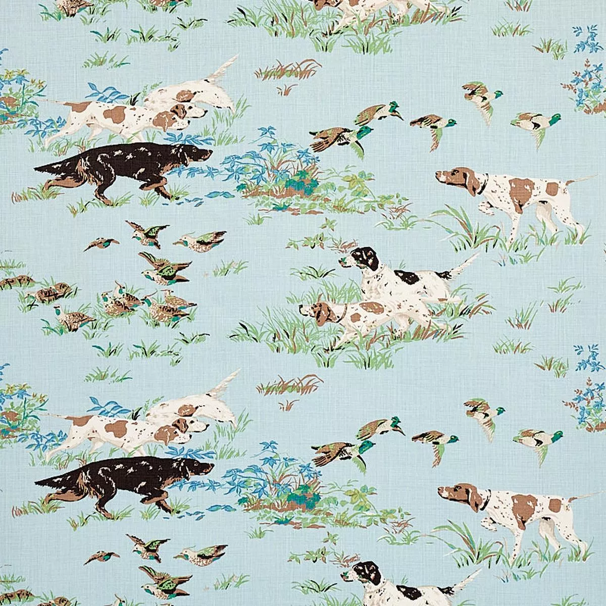 Pointers Sky Fabric