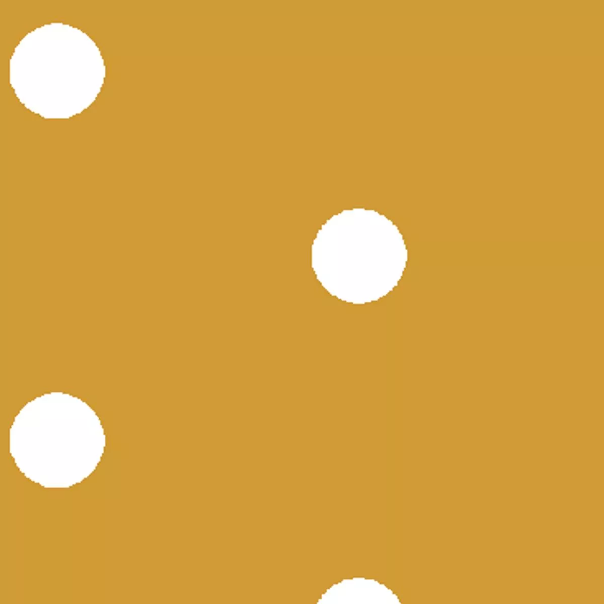 Polka Play, Gold Fabric
