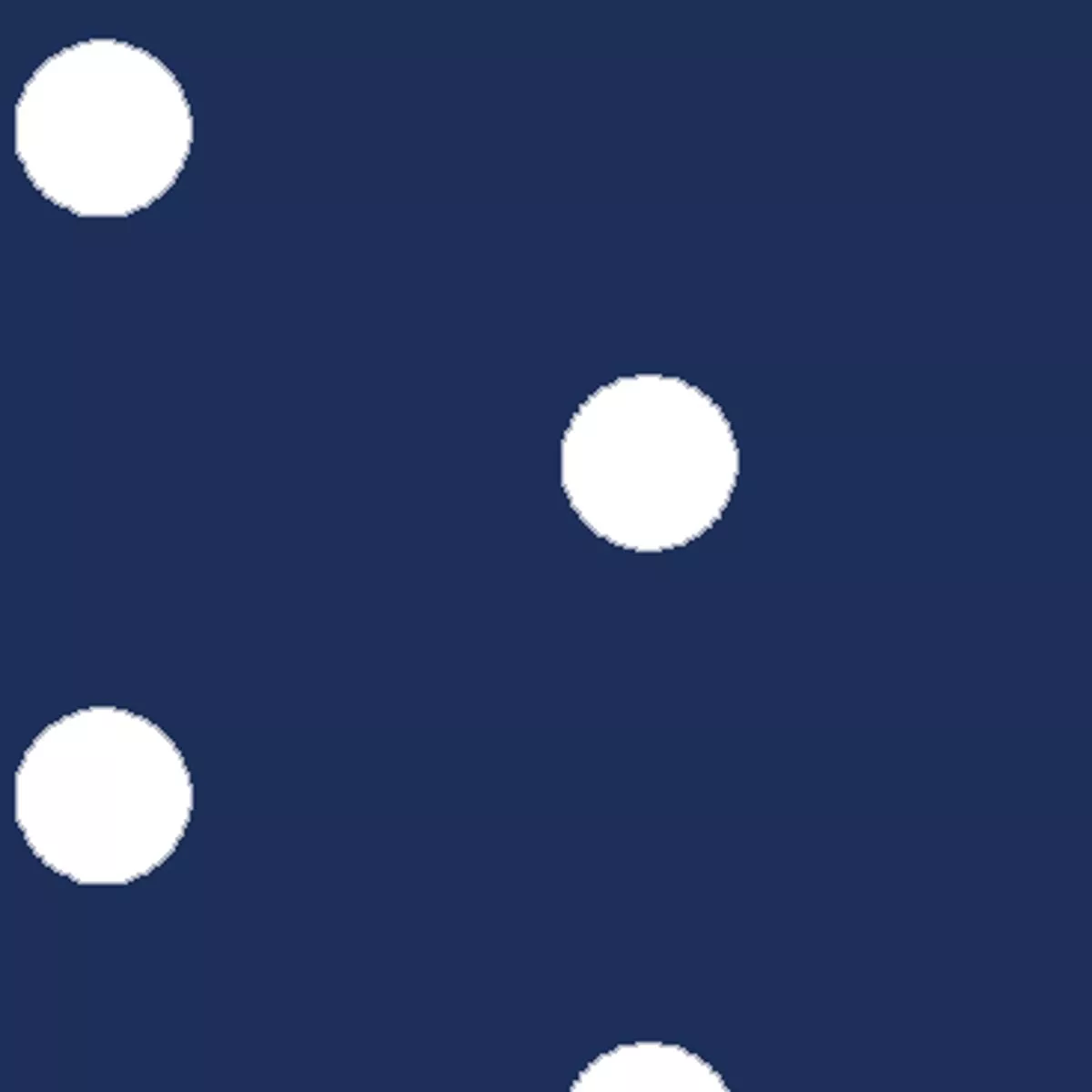 Polka Play, Navy Blue Fabric