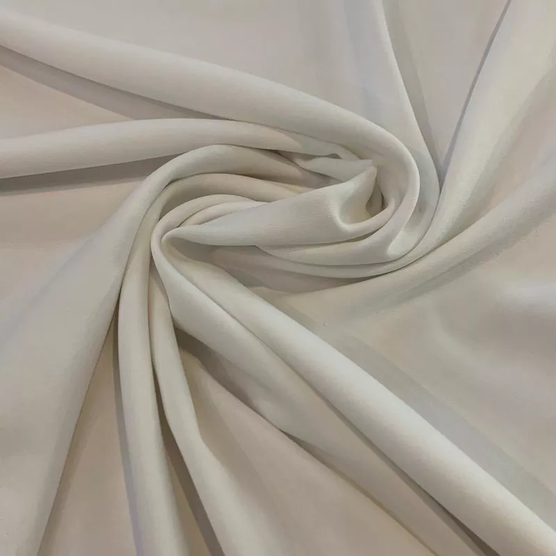 Polyester Gabardine Fabric – White