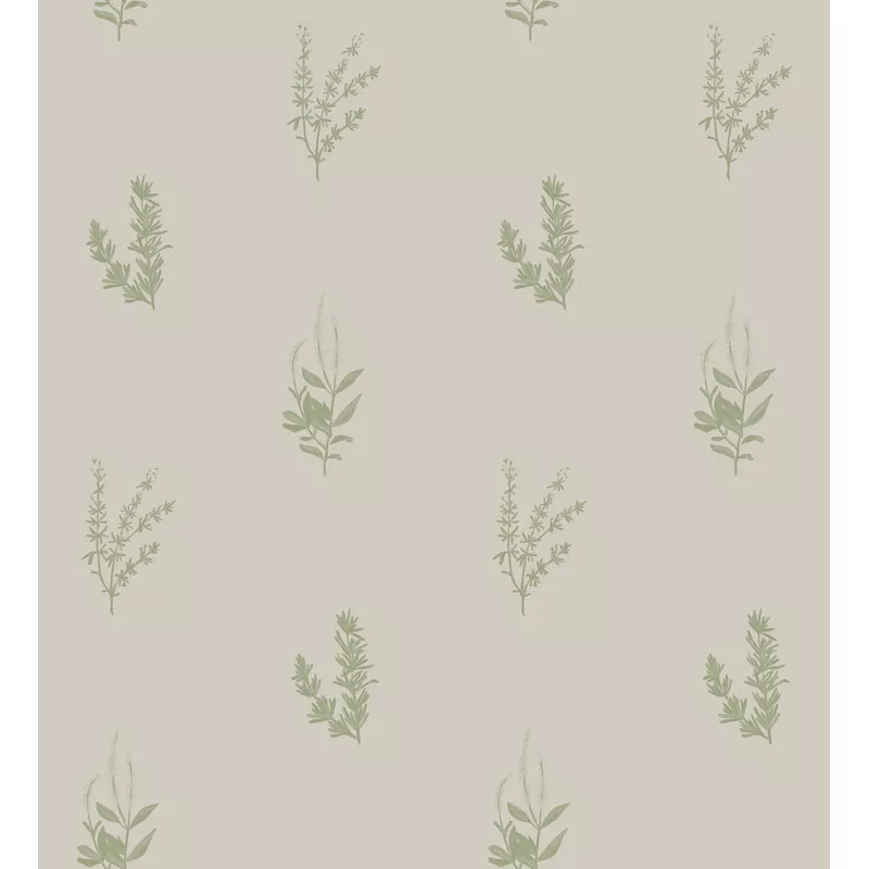 Poppy’s Garden Moss Wallcovering