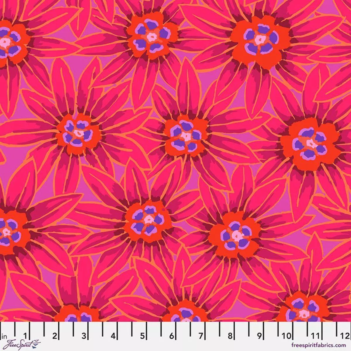 Potentilla Red by Kaffe Fassett