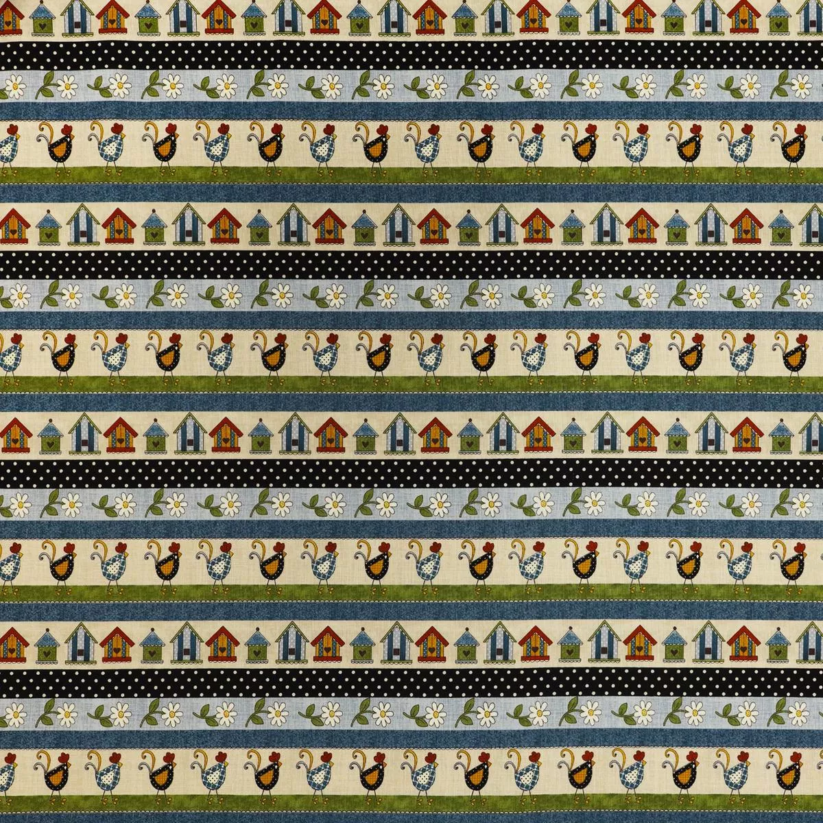 prairie-chicks-fabric-collection-stripe-blue-multi Prairie Chicks Fabric Collection – Stripe Blue/Multi