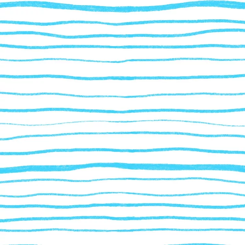 Preorder: Wonky Stripes (Black on Light Blue)