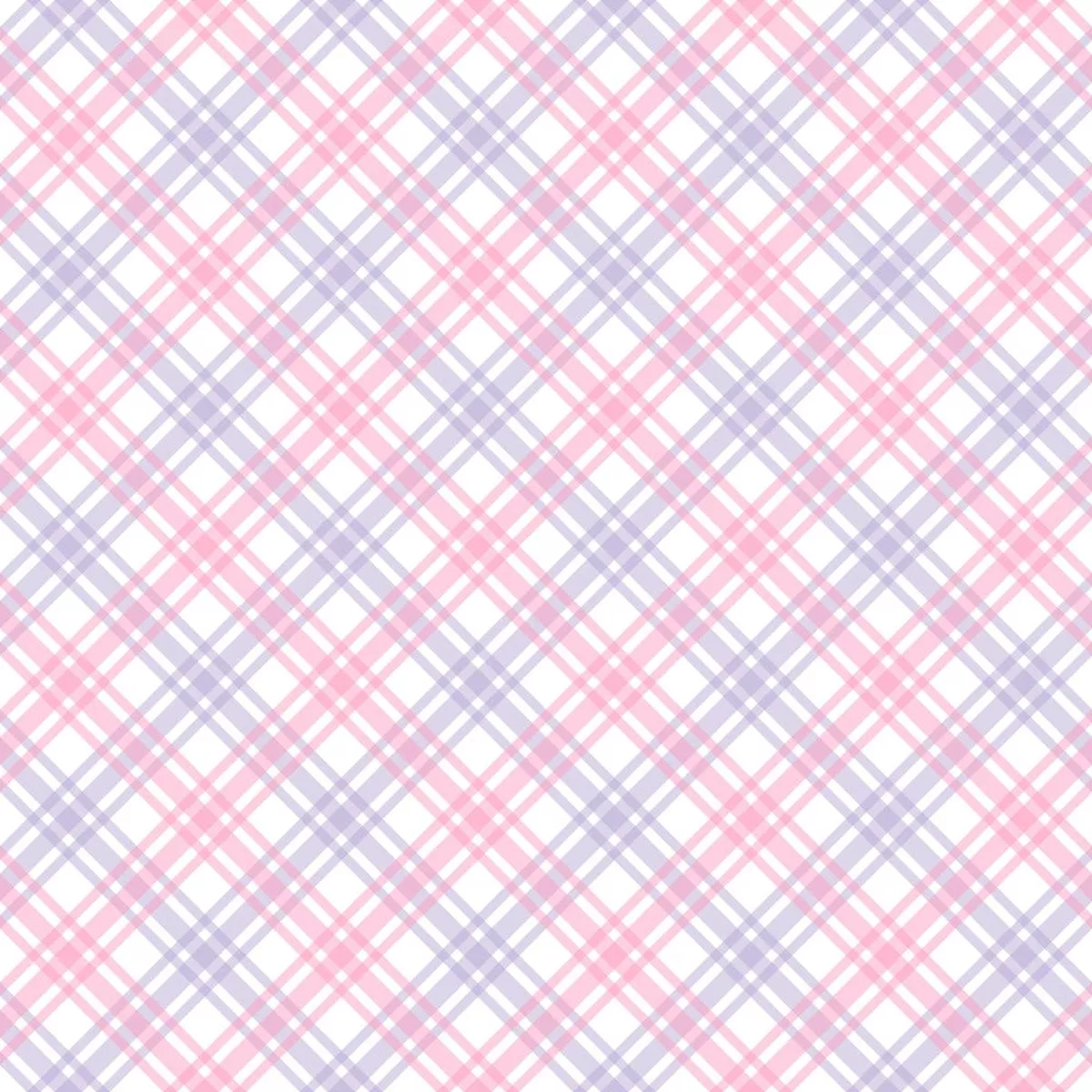 Princess Plaids Pattern 8 Quilting Cotton Fabric