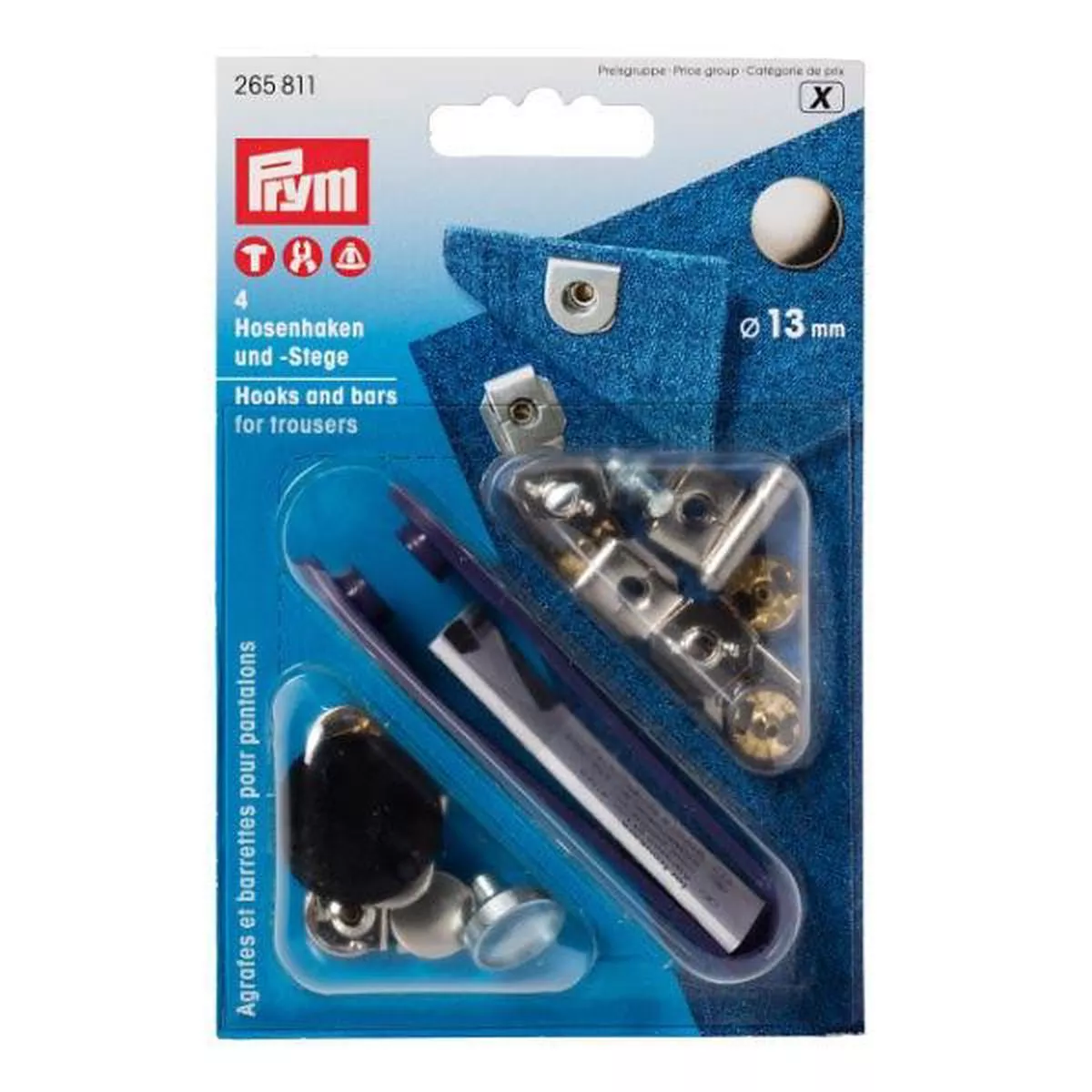 prym-rivet-hooks-bars Prym Rivet Hooks and Bars
