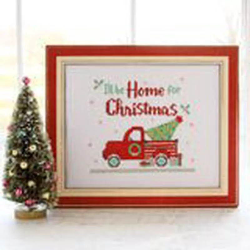 Pt – I’ll Be Home For Christmas Stitch
