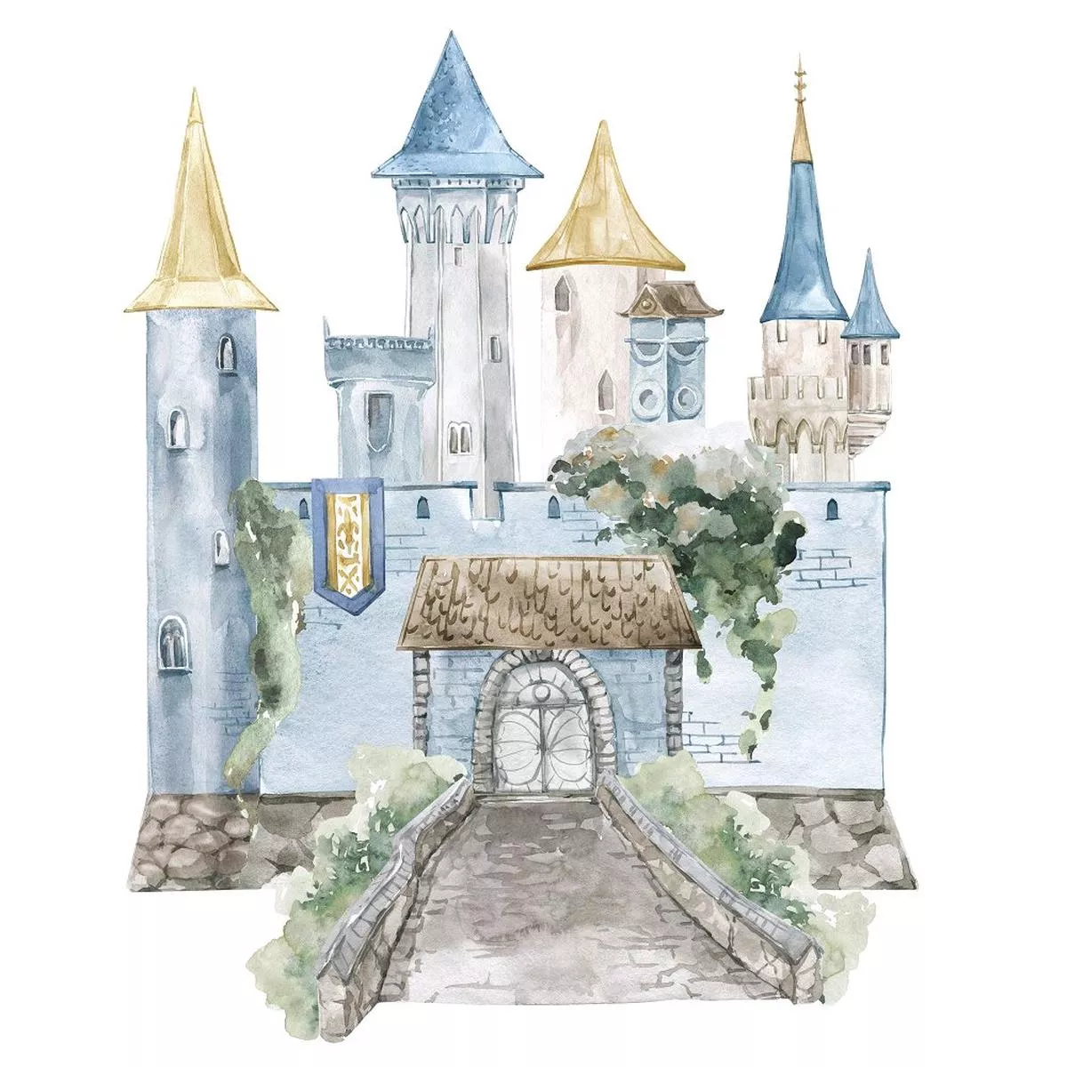 The Queen’s Castle Fabric Panel – Variation 2