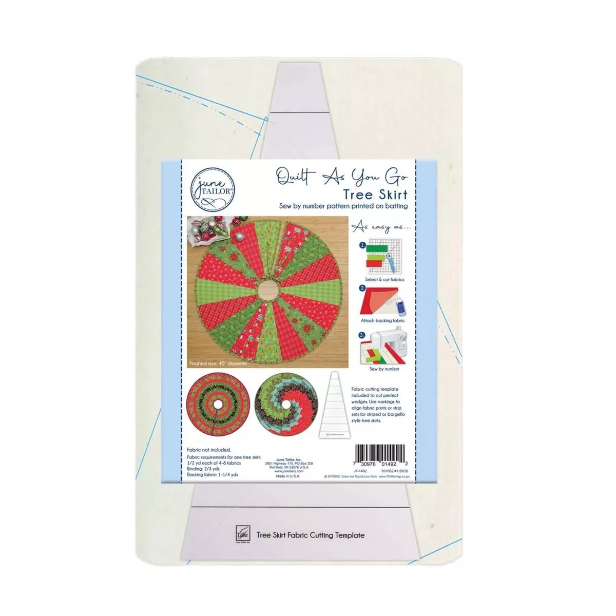 quilt-as-you-go-tree-skirt-kit Quilt As You Go Tree Skirt Kit
