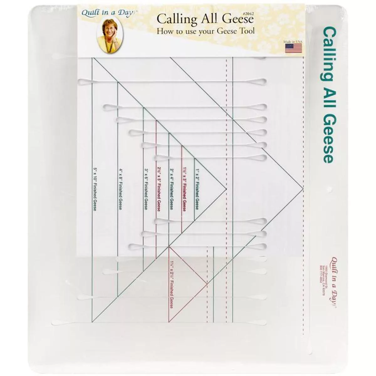 quilt-in-day-calling-all-geese-ruler-template Quilt In A Day Calling All Geese Ruler Template