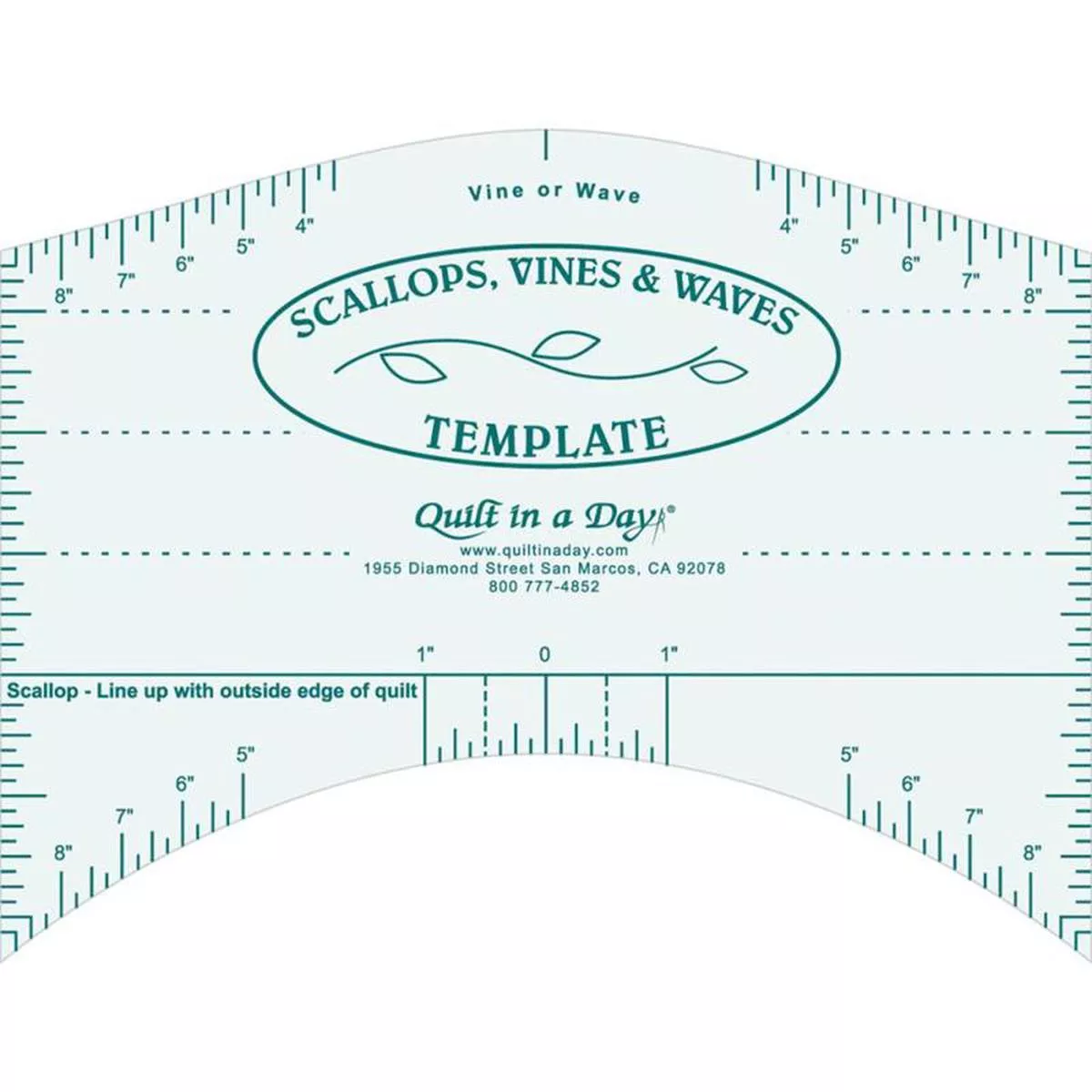 quilt-in-day-scallops-vines-waves-template Quilt In A Day Scallops, Vines, & Waves Template