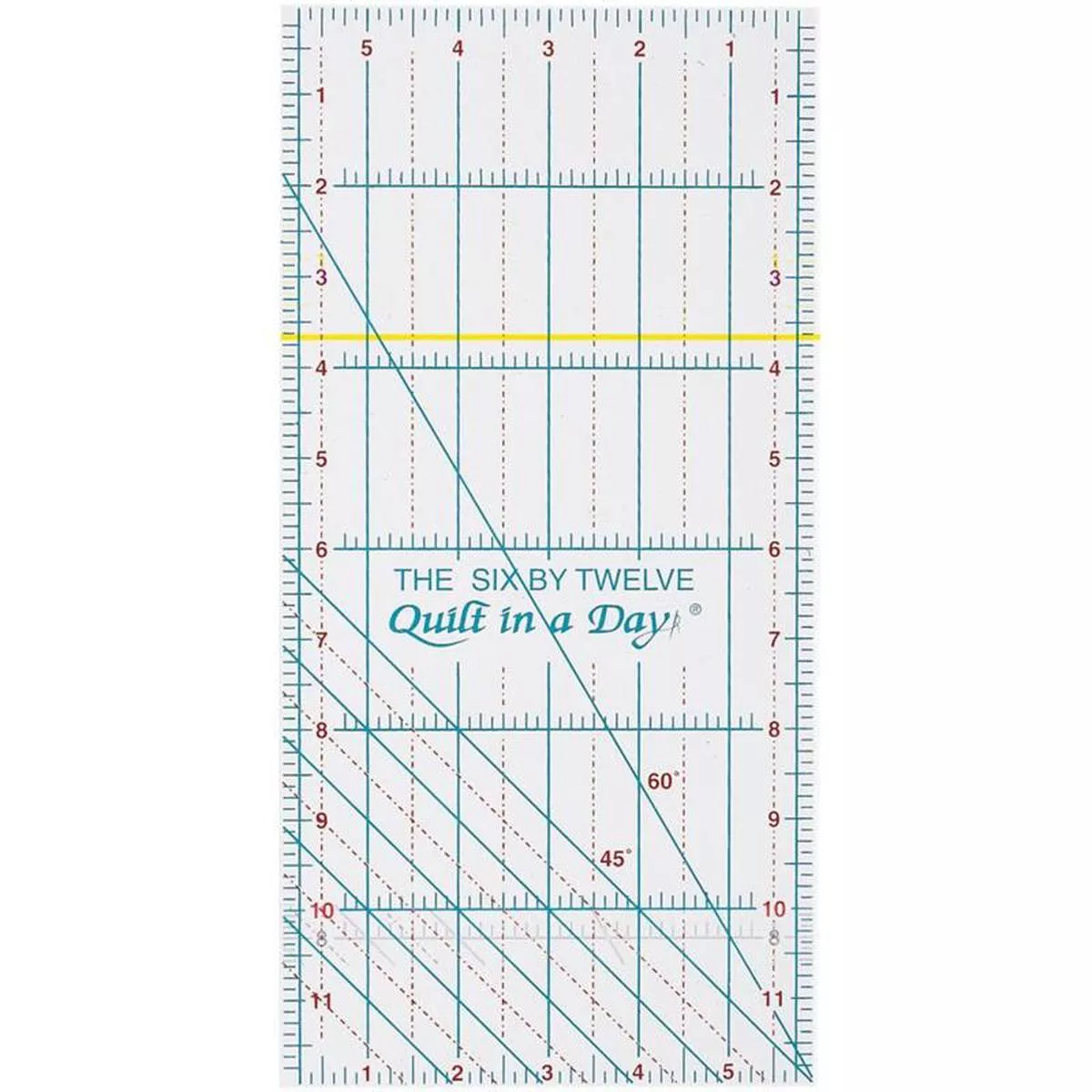 Quilt In A Day Six by Twelve Rectangle Ruler