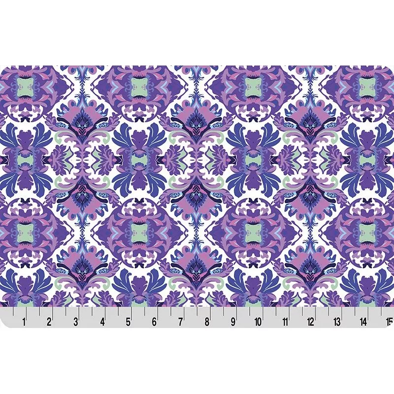 quilting-cuddle-wanderlust-blue-damask Quilting Cuddle | Wanderlust Blue | Damask