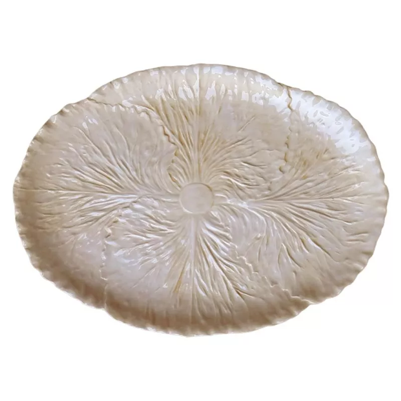 Radicchio Serving Platter Cream