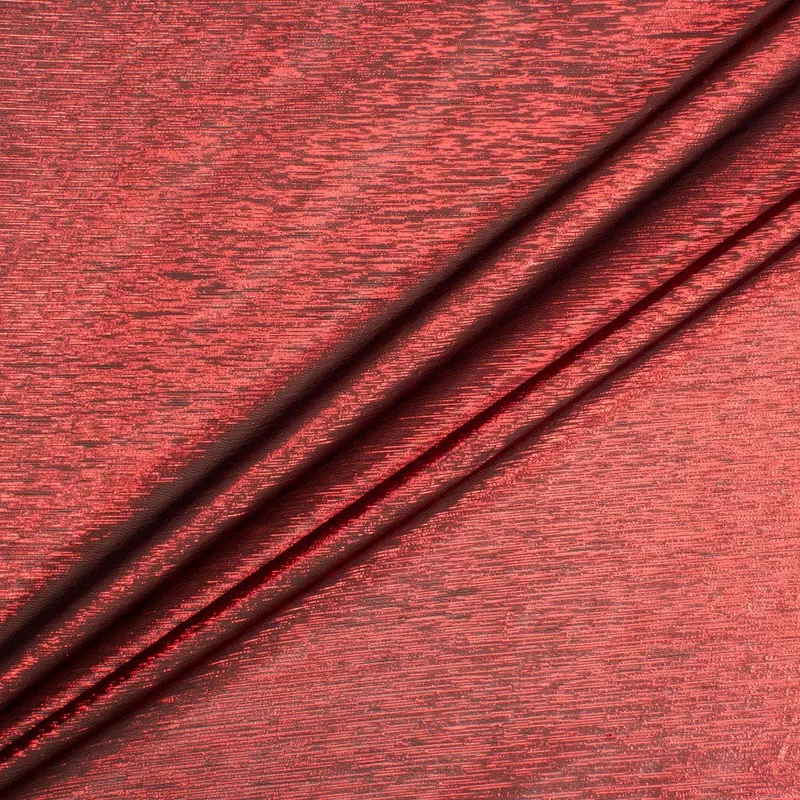 red-metallic-lightweight-silk-lam Red Metallic Lightweight Silk Lam