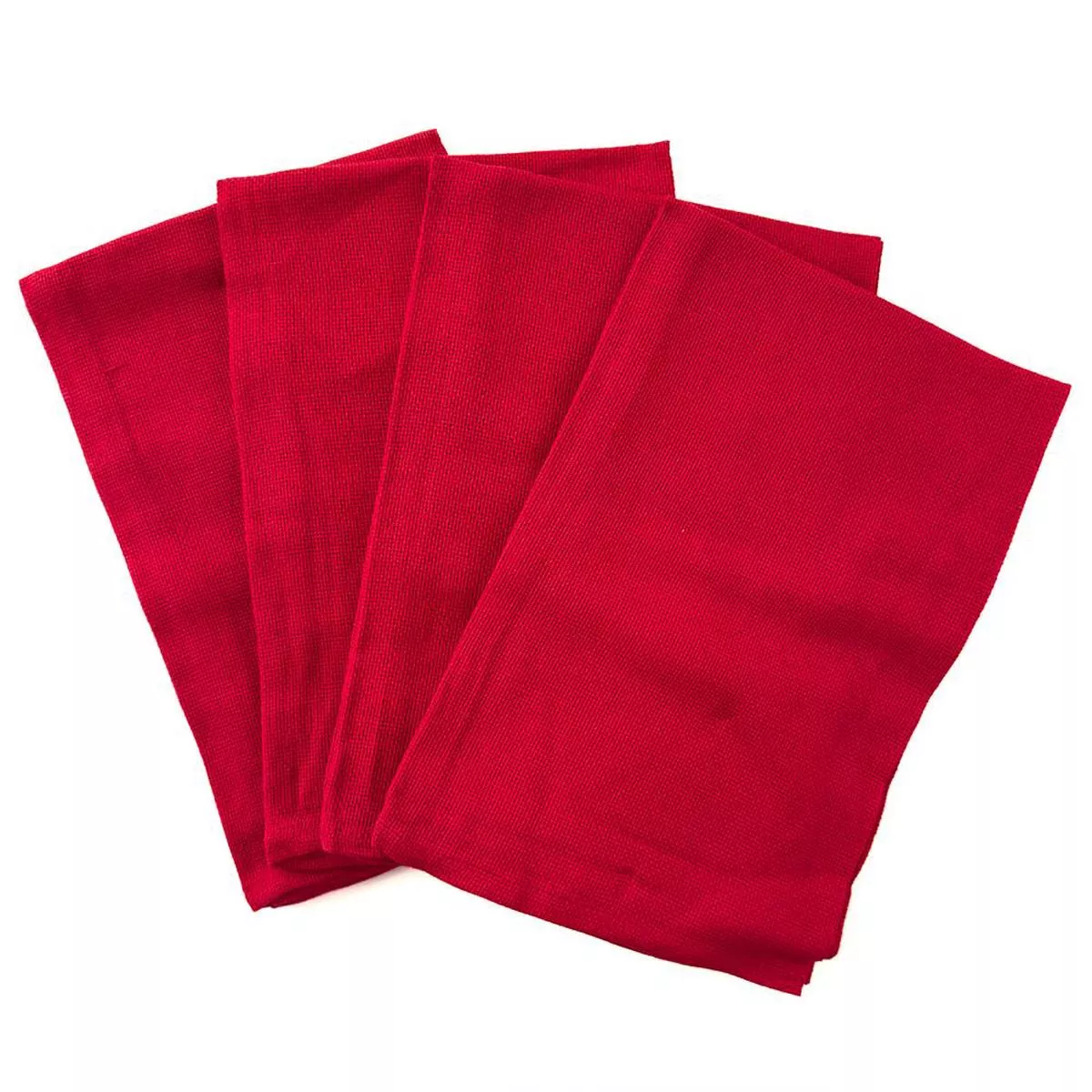 Red Towels – Studio E – Set of 4