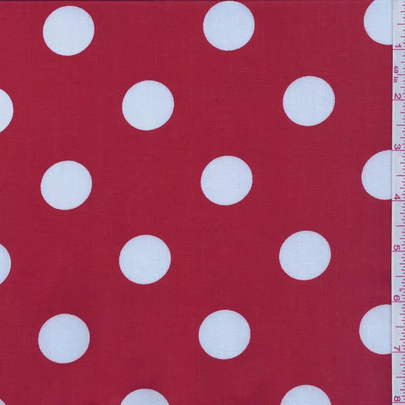 red-white-dot-bolt-fabric Red/White Dot Bolt Fabric