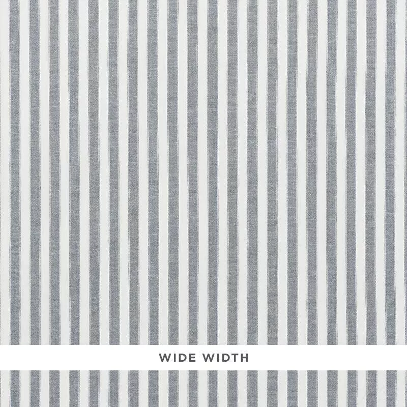 REGATTA LINEN STRIPE SHEER | Lagoon