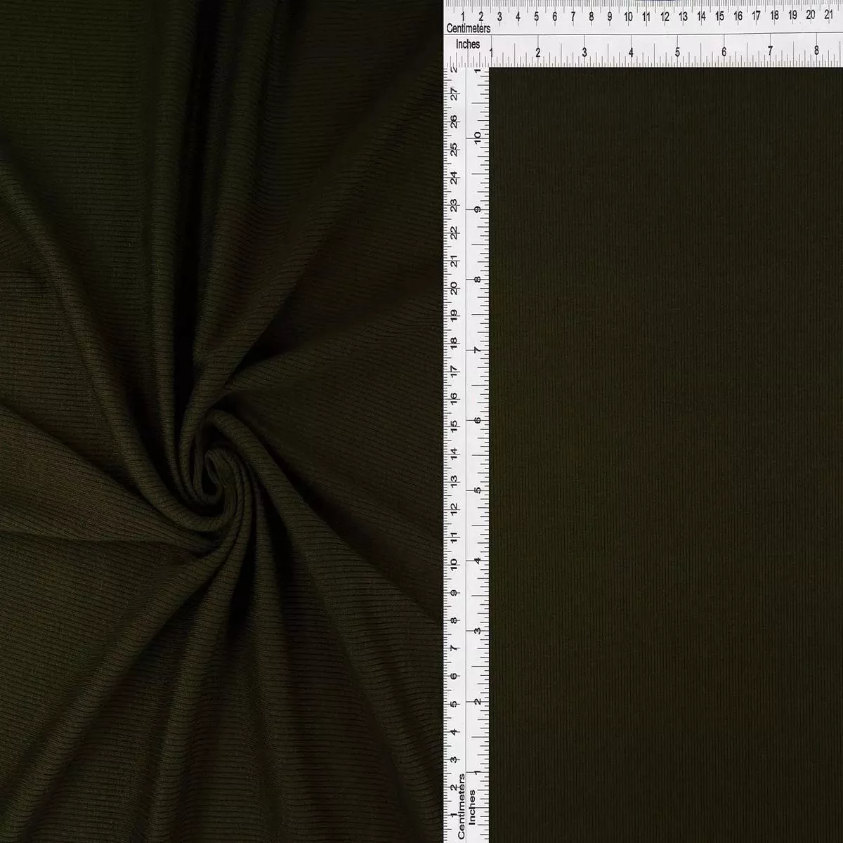 Rib Solid Stretch Knit Fabric – KNT3895 – OLIVE ARMY
