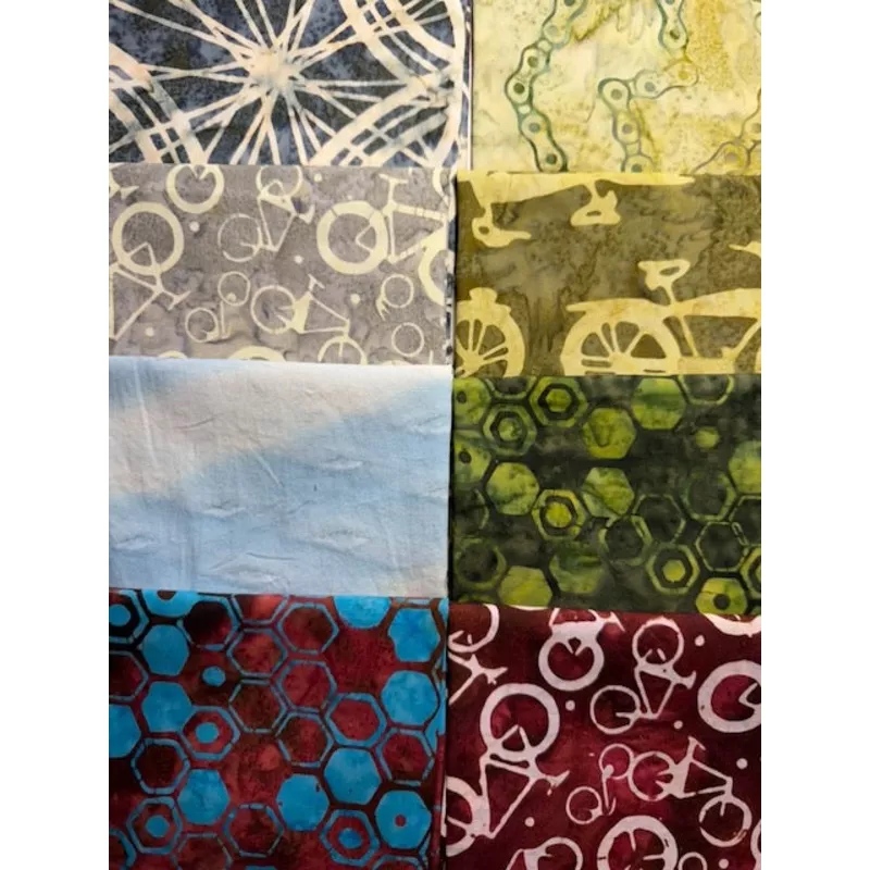 RIDE ON 8 fat quarters