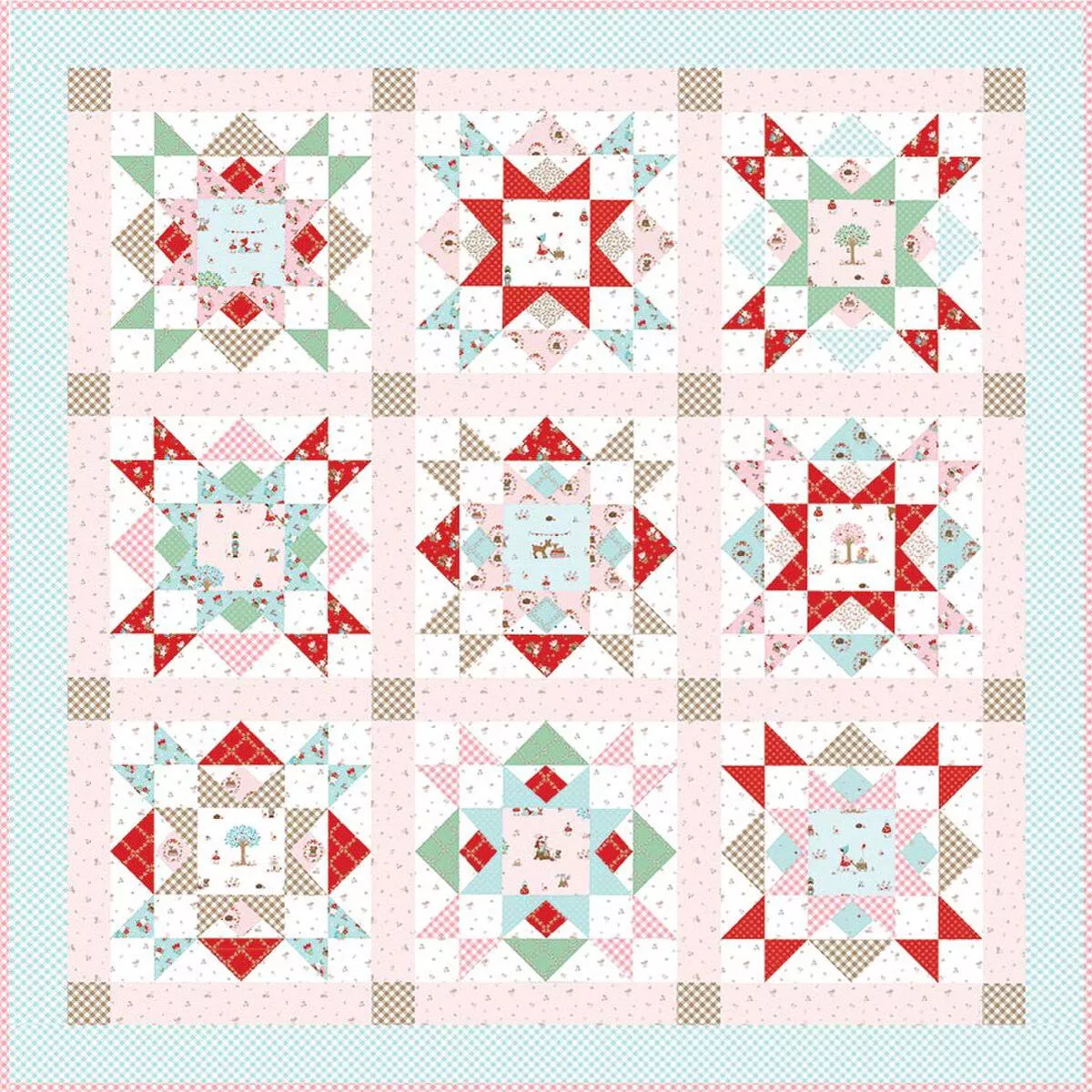 Riley Blake Designs Joyful 2 Quilt Pattern P117-JOYFUL2