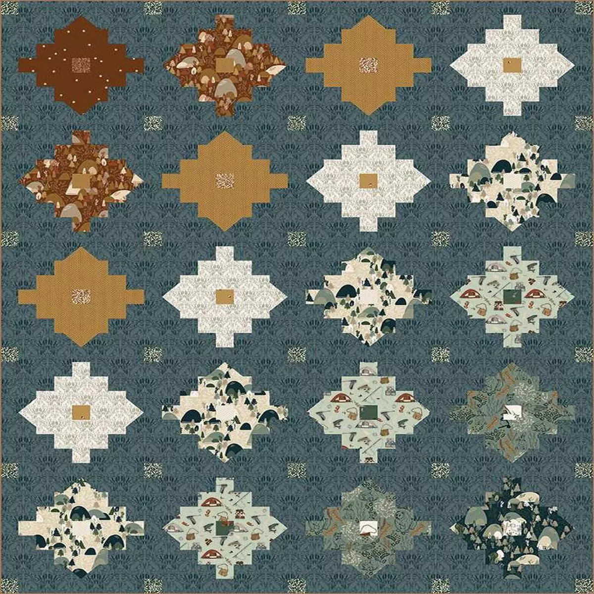 Riley Blake Designs Reflection Quilting Pattern P191-REFLECTION