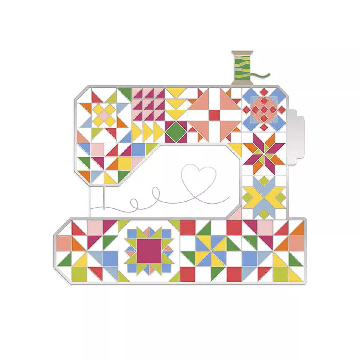 Riley Blake Designs Sewing Machine Needle Minder ST-40978
