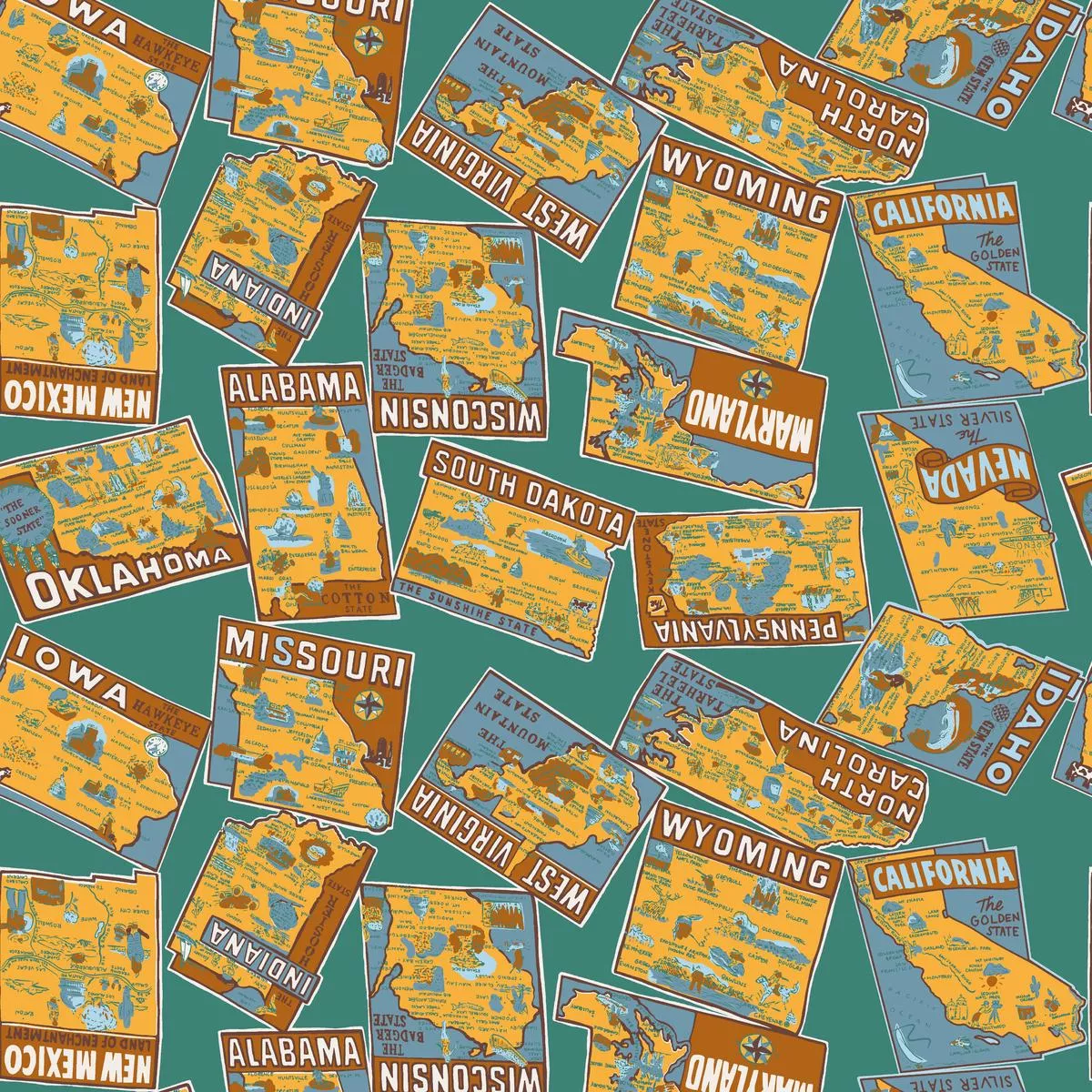 road-map-gold-fabric Road Map – Gold Fabric