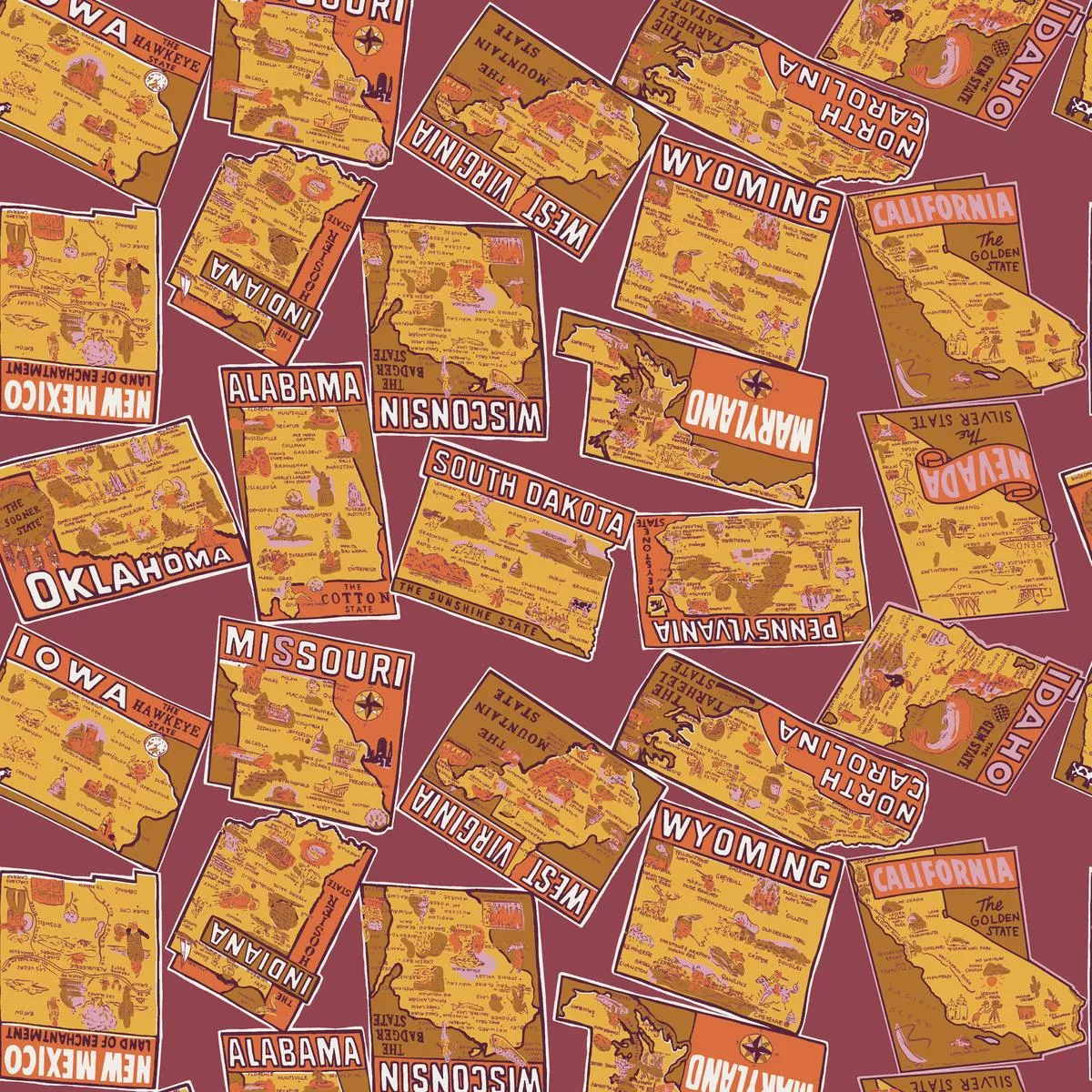 road-map-plum-pretty-fabric Road Map – Plum Pretty Fabric