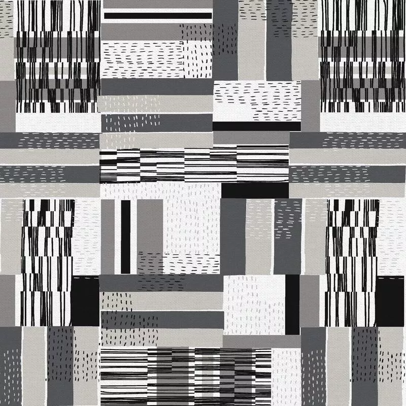 Roam Crossed Lines Black / White
