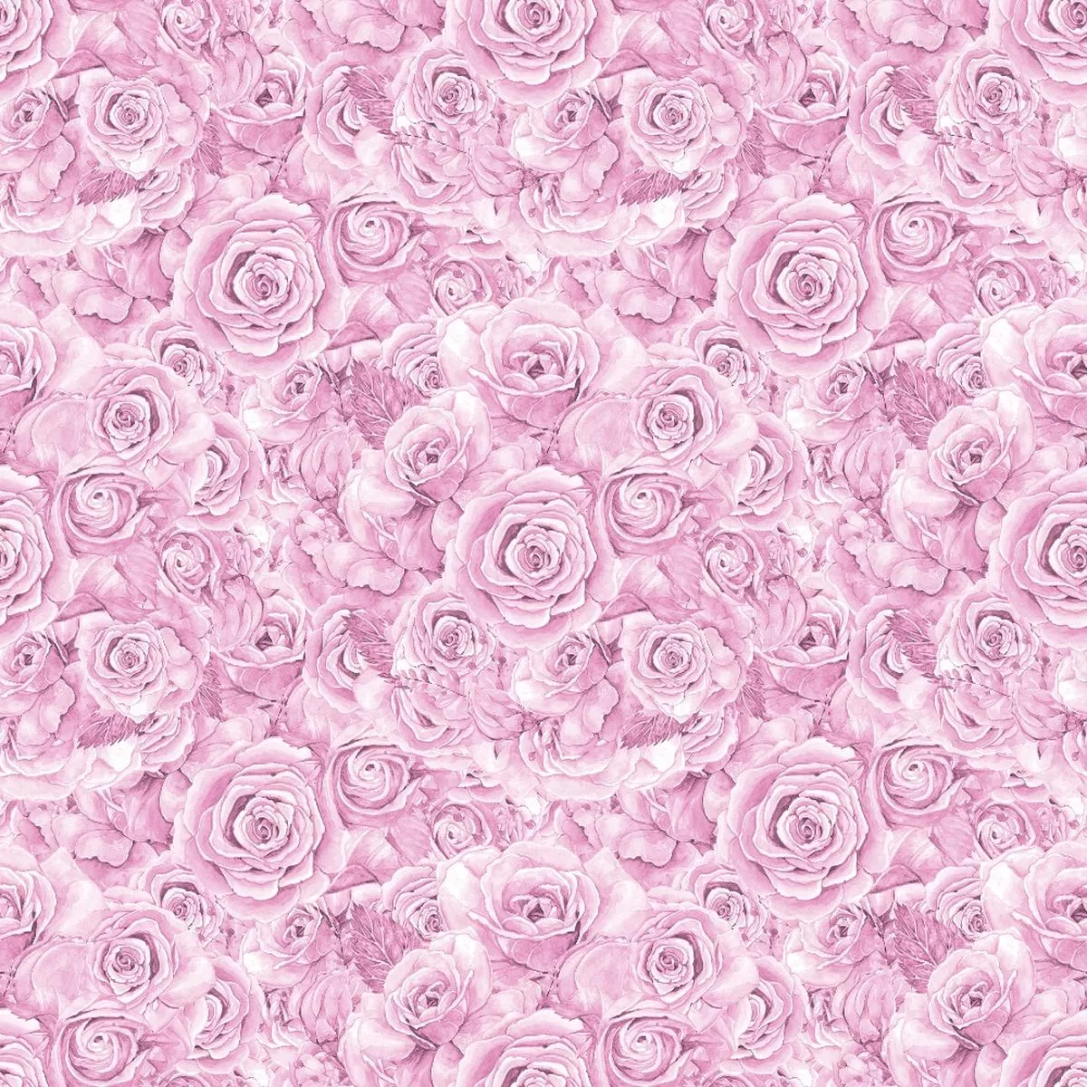 Rose Bouquet Pattern 35 Quilting Cotton Fabric