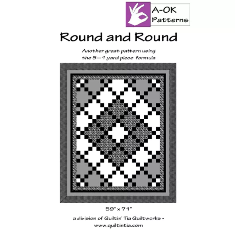 round-round-5-yard-quilt-pattern Round & Round 5-Yard Quilt Pattern