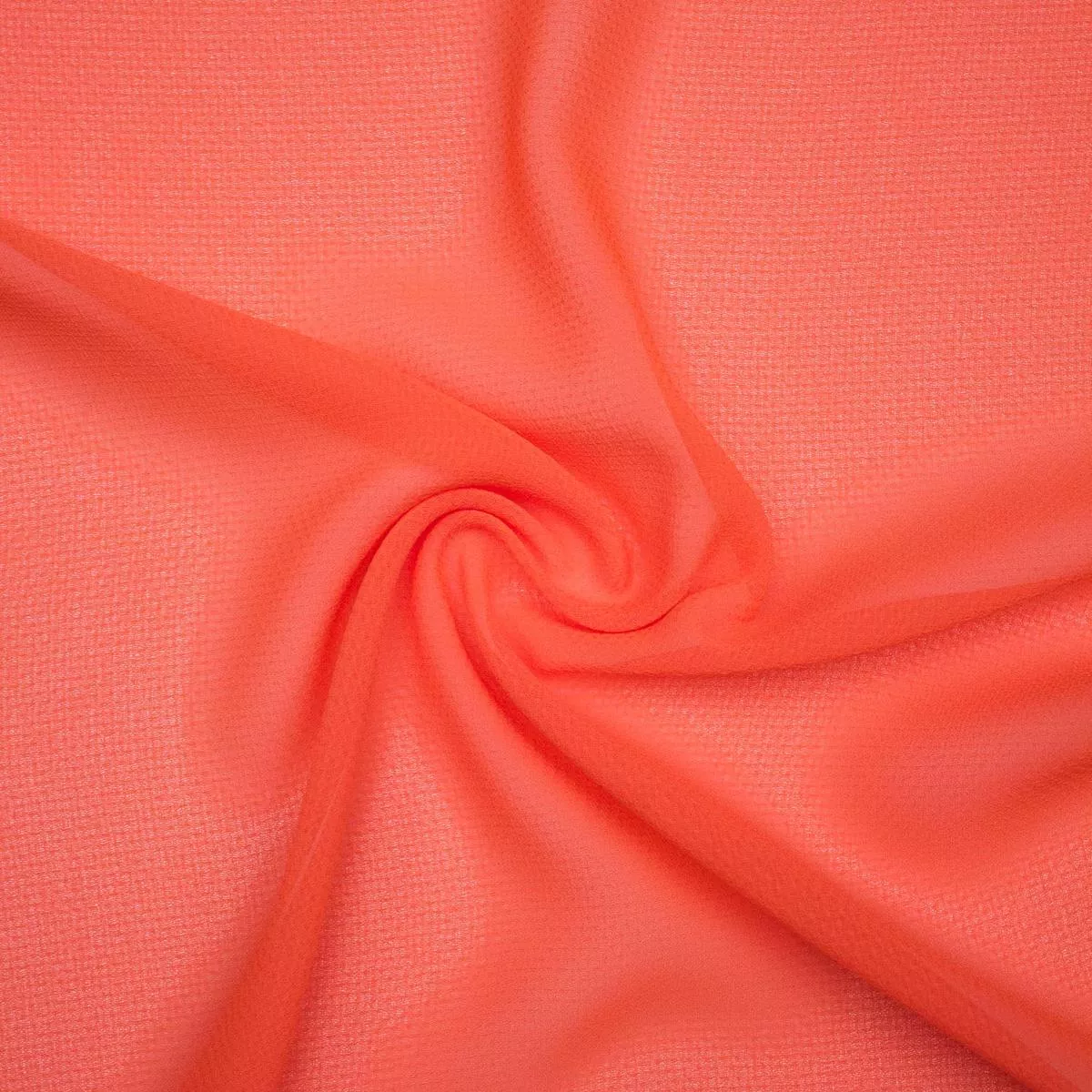 sabina-fluo-red-polyester-voile-fabric Sabina Fluo Red Polyester Voile Fabric