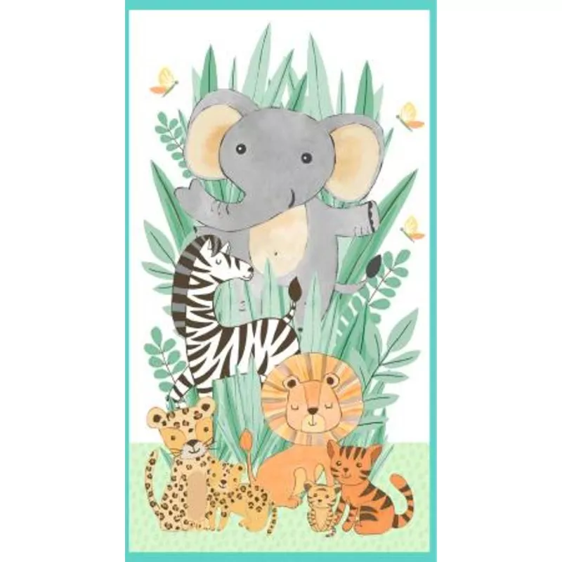 Safari Snuggles – Large Panel Multi