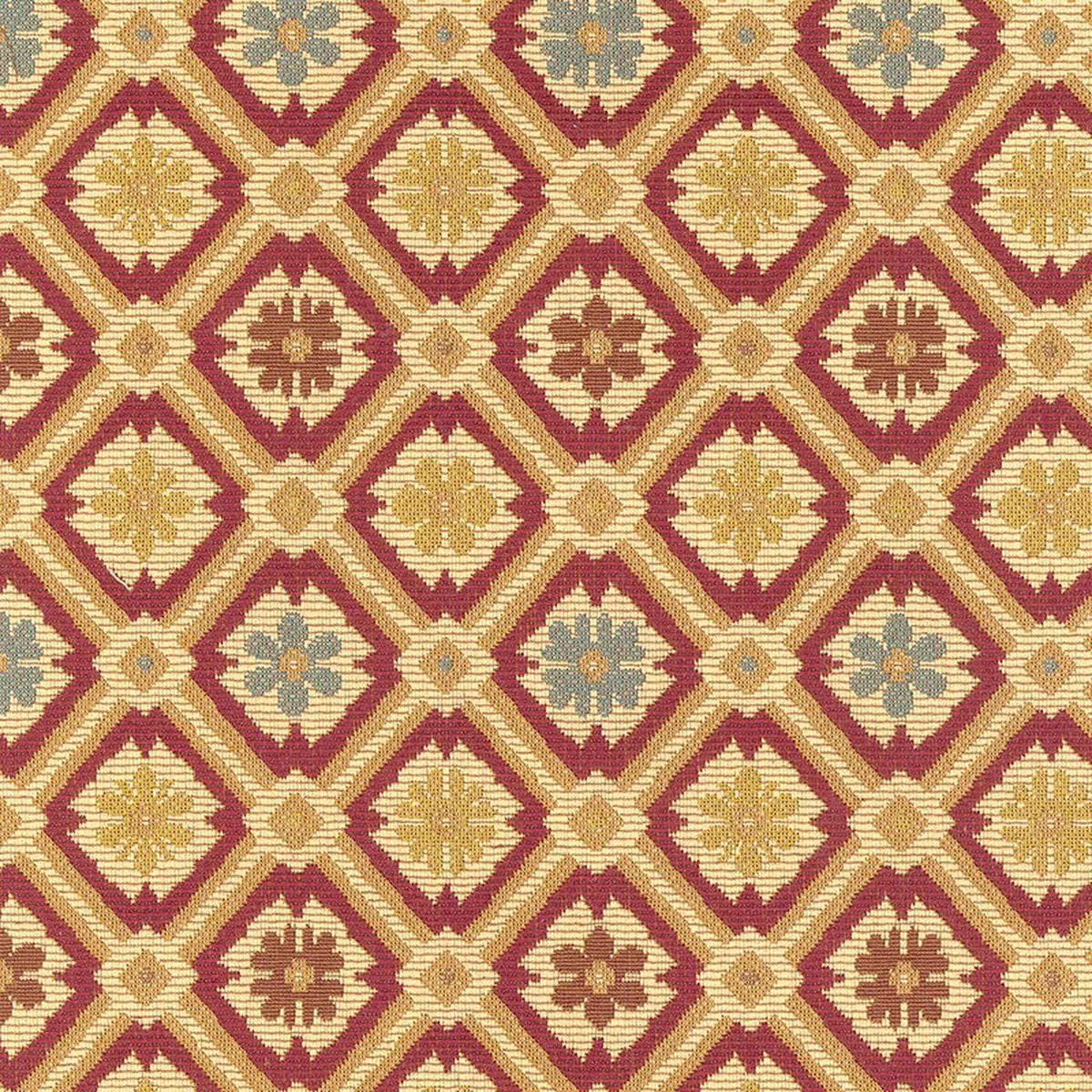 Savonnerie Tapestry Garnet Fabric