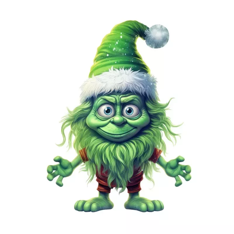 scary-christmas-gnomes-3-fabric-panel Scary Christmas Gnomes #3 Fabric Panel