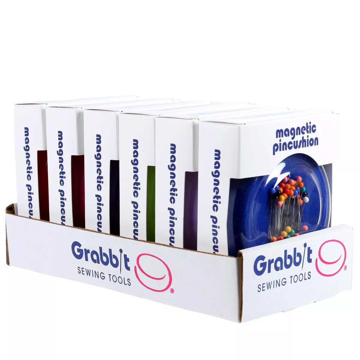 schmetz-grabbit-magnetic-pincushion-assorted-colors-gb-assorted Schmetz Grabbit Magnetic Pincushion Assorted Colors GB-ASSORTED