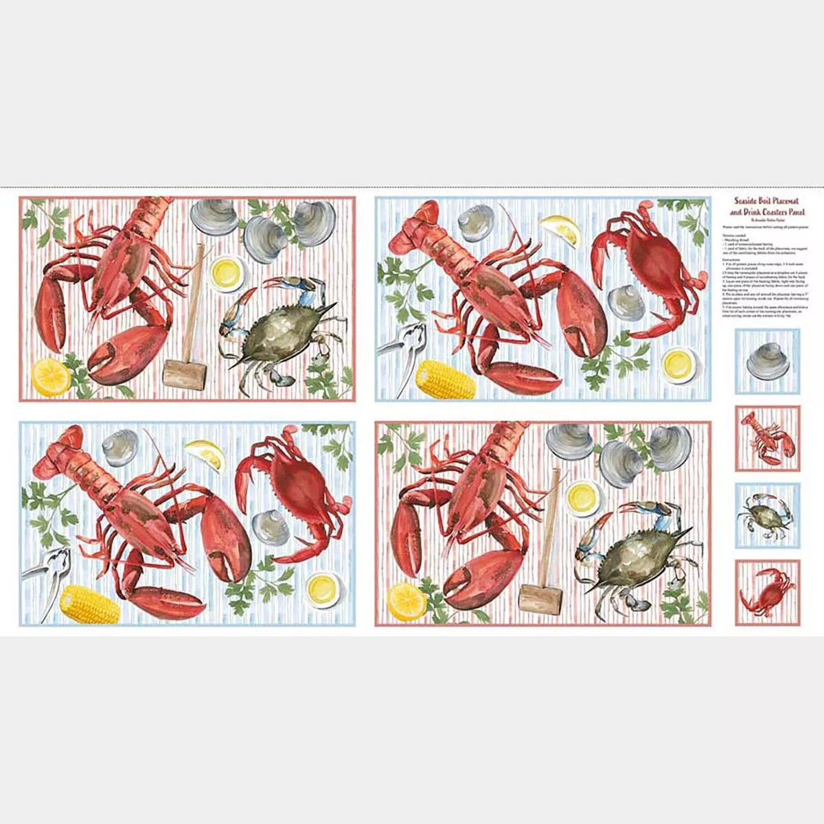 seaside-boil-lobster-placemat-red-panel Seaside Boil – Lobster Placemat Red Panel