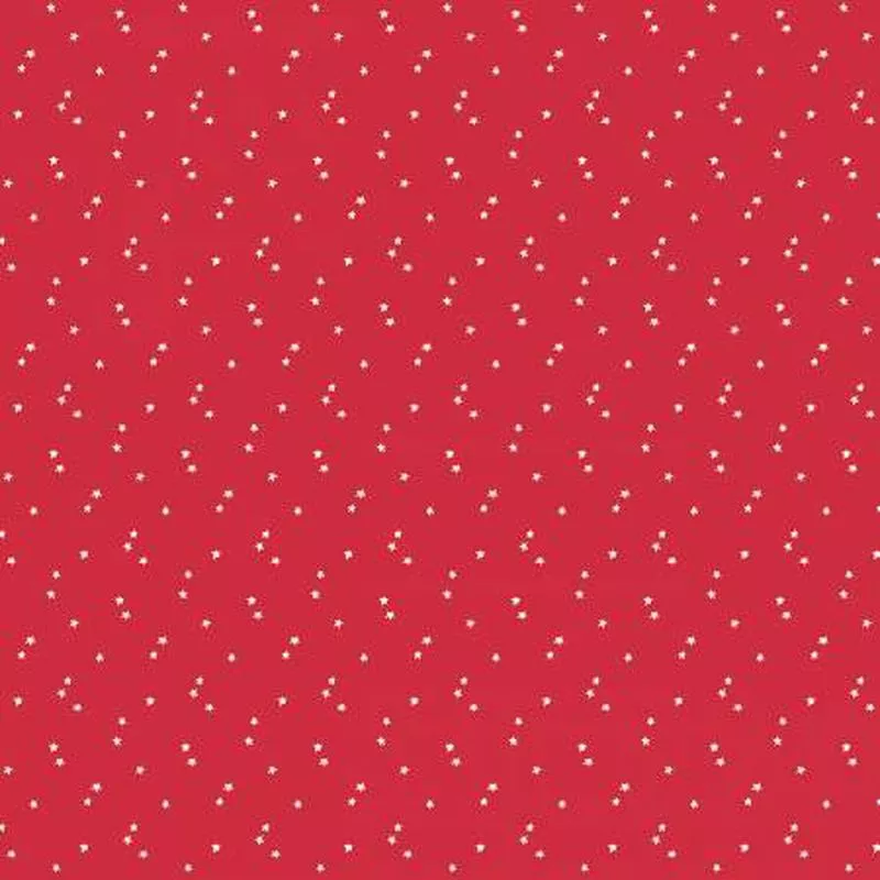 Seasonal Basic Stars Red C657-Red