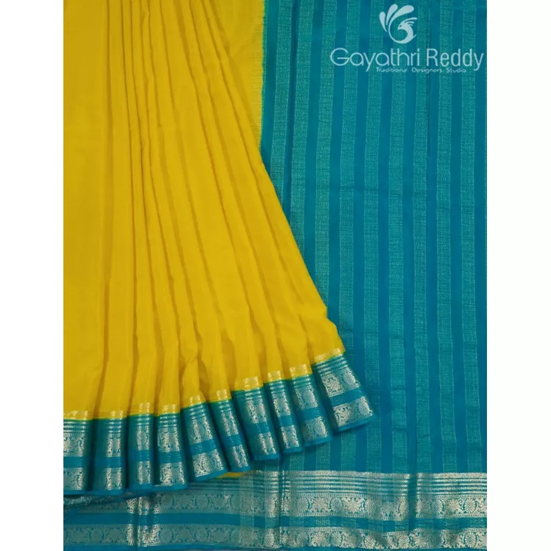 semi-mysore-crape-saree-smc368 SEMI MYSORE CRAPE SAREE-SMC368