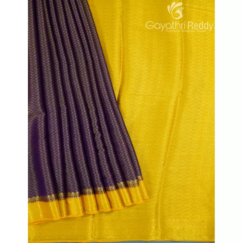 semi-mysore-crape-saree-smc383 SEMI MYSORE CRAPE SAREE-SMC383